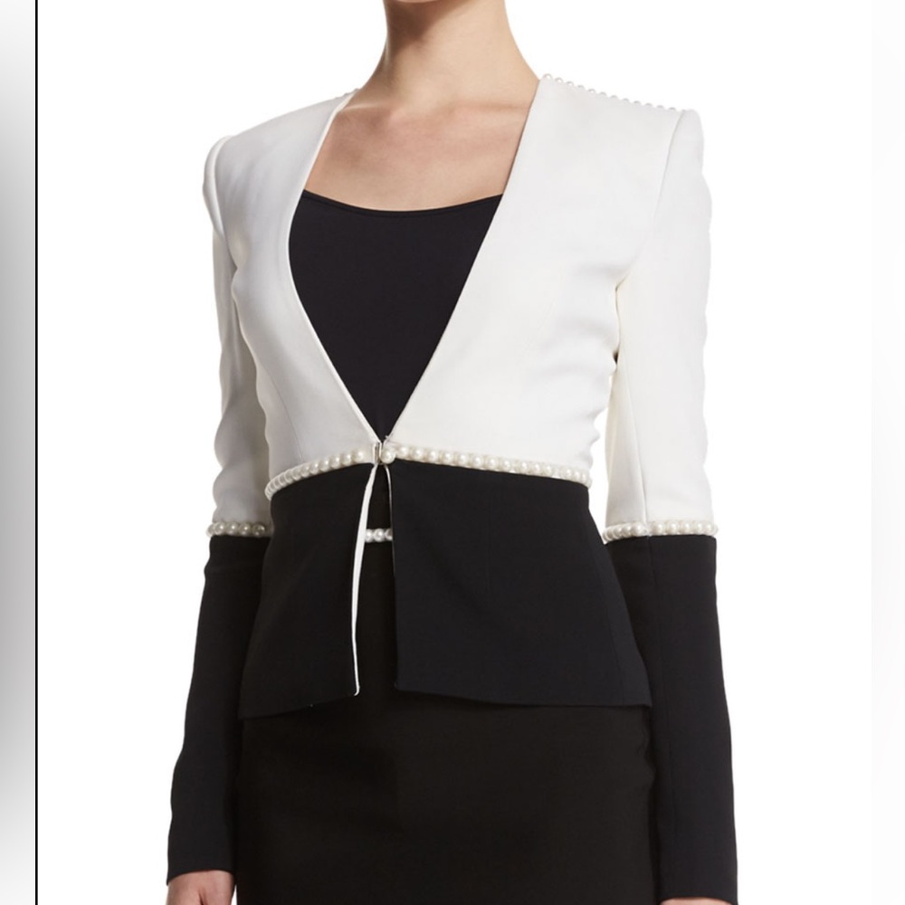 MUGLER blazer with pearls - unworn with imperfections